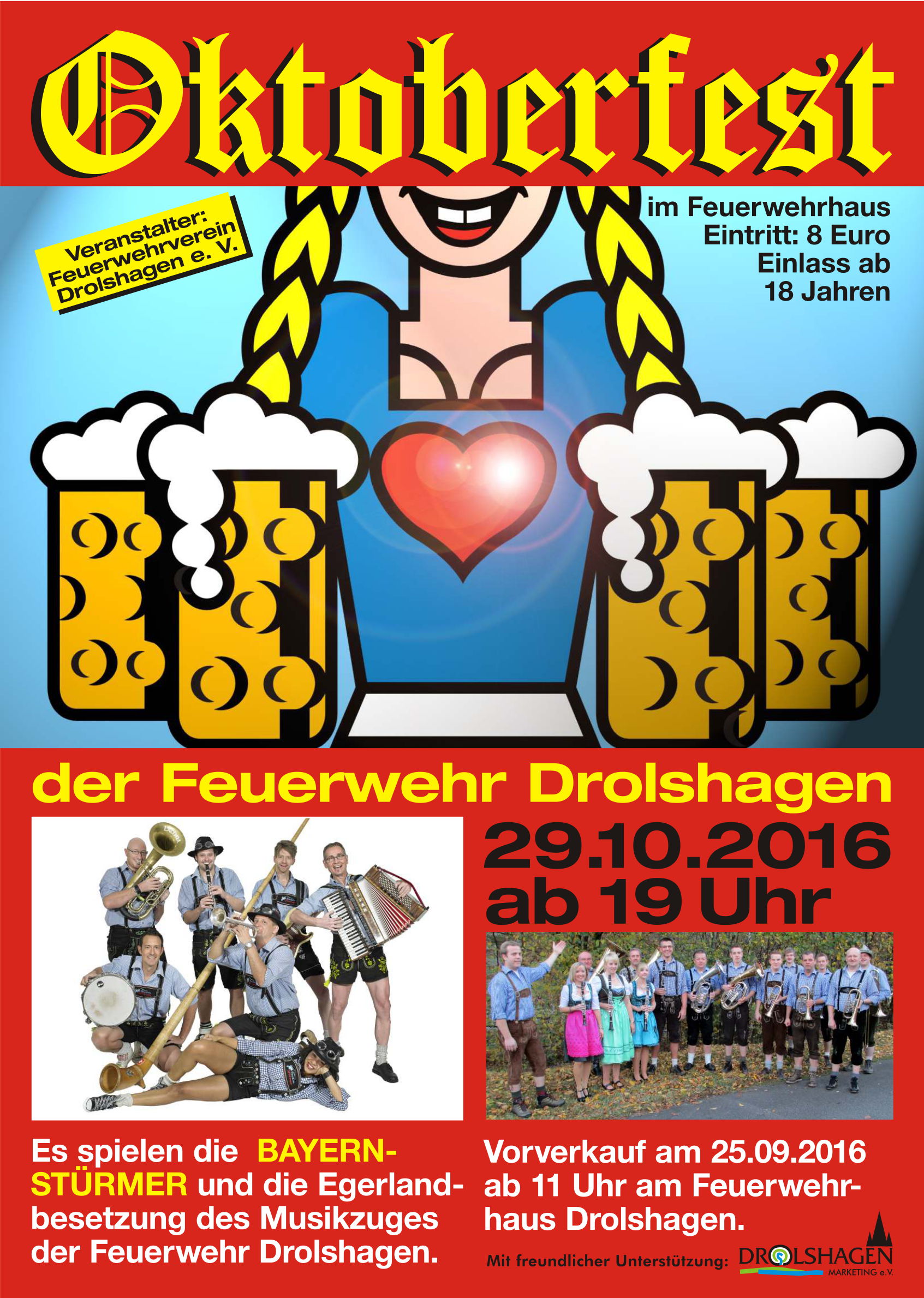 Kartenvorverkauf zum Oktoberfest der Feuerwehr Drolshagen