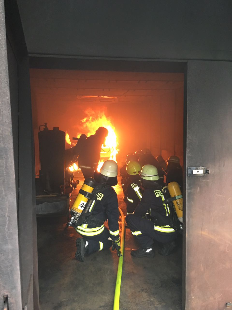 Jahreshauptübung der Löschzüge aus Drolshagen und Iseringhausen