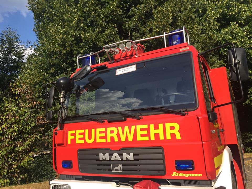 „Feueralarm in der Außenwohngruppe Op’m Stupper“