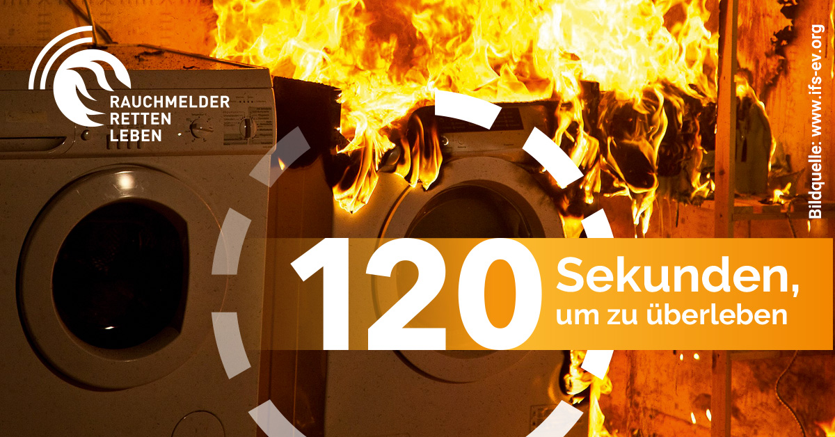 Freitag, der 13. September ist Rauchmeldertag