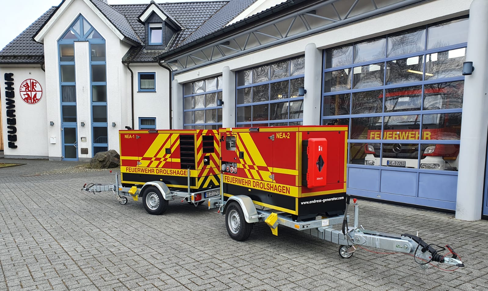 Neue Stromerzeuge in Dienst gestellt!