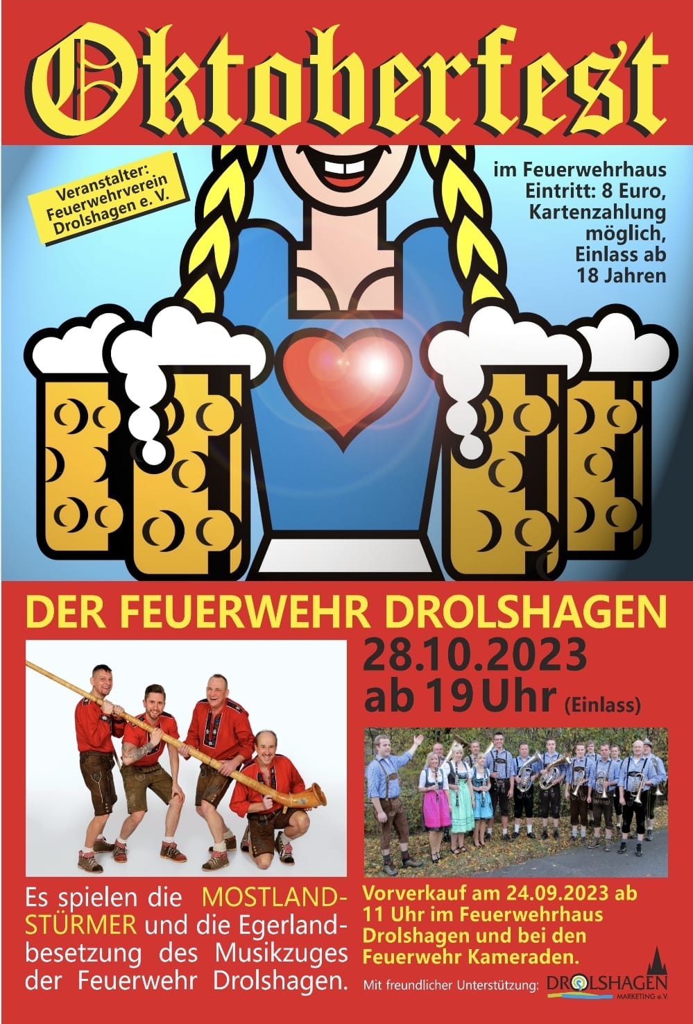 Oktoberfest der Feuerwehr am 28.10.2023