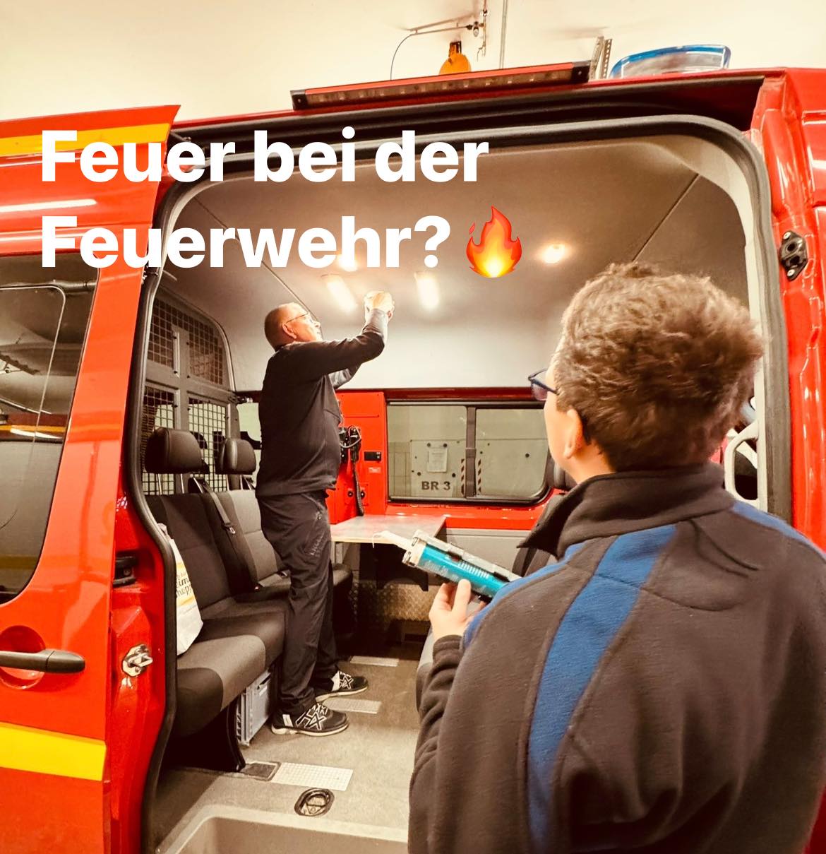 Was passiert eigentlich, wenn es bei der Feuerwehr brennen sollte?